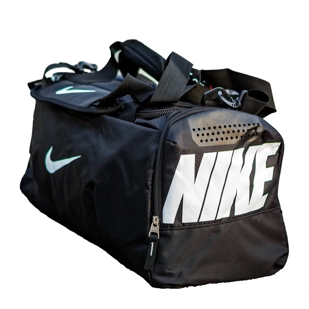 Nike Black Duffel Gym Bag